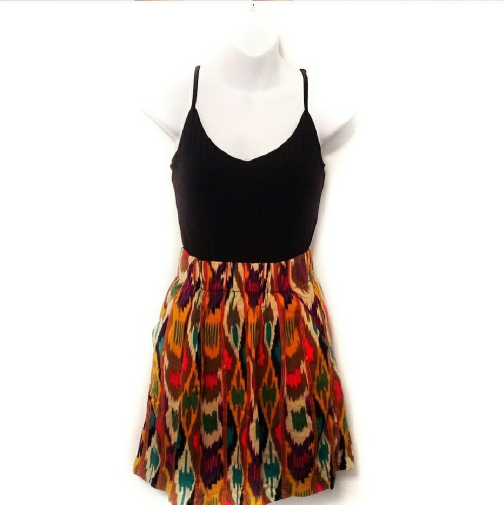 Cabi Multi Color Mini Skirt - image 1